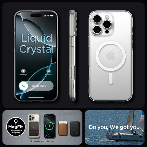 Spigen iPhone 16 Pro MAX Case Liquid Crystal MAGFIT